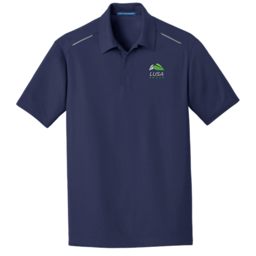 LandscapeUSA - Port Authority Pinpoint Mesh Polo v5