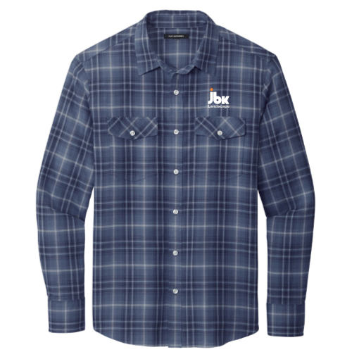 LandscapeUSA - Port Authority Long Sleeve Ombre Plaid Shirt v2
