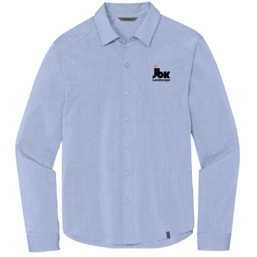 LandscapeUSA - OGIO Commuter Woven Shirt v2 - Gray / Blue
