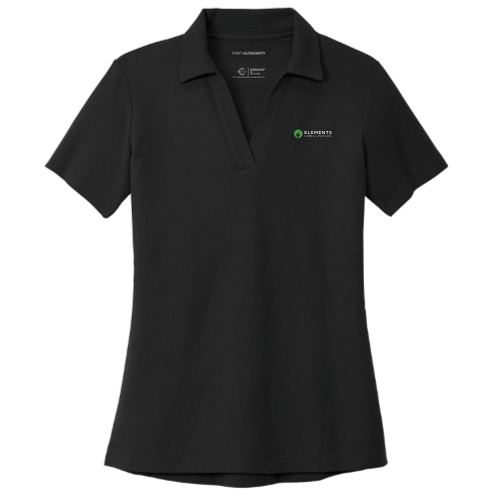 LandscapeUSA - Sustainable - Port Authority Ladies C-FREE Cotton Blend Pique Polo v1
