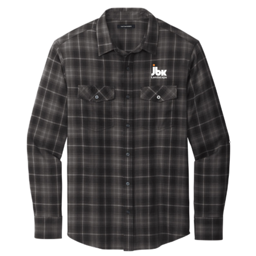 LandscapeUSA - Port Authority Long Sleeve Ombre Plaid Shirt v2