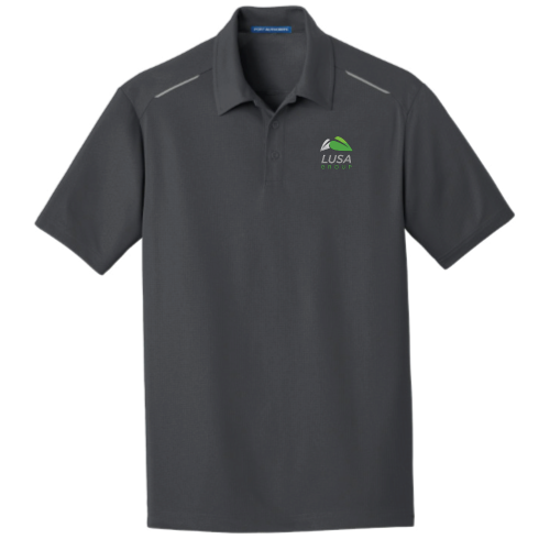 LandscapeUSA - Port Authority Pinpoint Mesh Polo v5