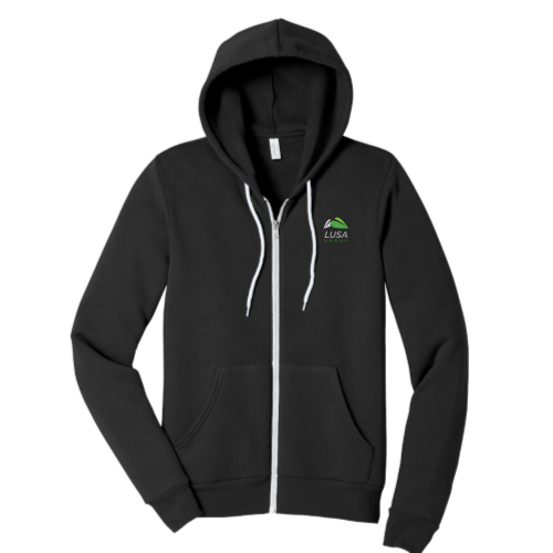 LandscapeUSA - Unisex Sponge Fleece Full-Zip Hooded Sweatshirt v5