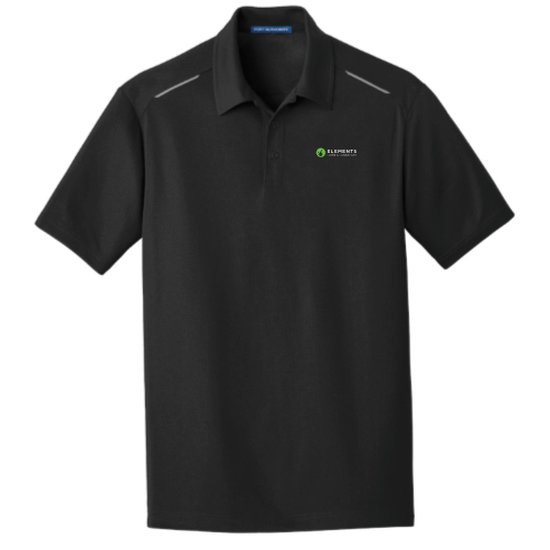 LandscapeUSA - Port Authority Pinpoint Mesh Polo v1