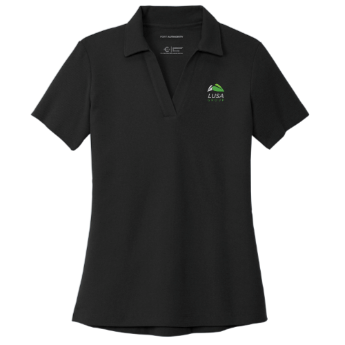 LandscapeUSA - Sustainable - Port Authority Ladies C-FREE Cotton Blend Pique Polo v5