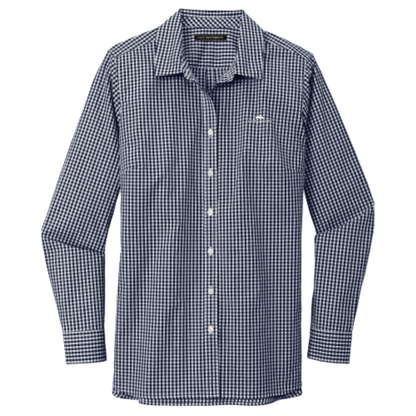 LandscapesUSA - Port Authority Ladies Broadcloth Gingham Easy Care Shirt v2