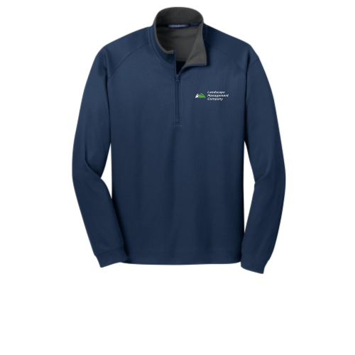 LandscapeUSA - Port Authority Verticle Texture 1/4-Zip Pullover v4